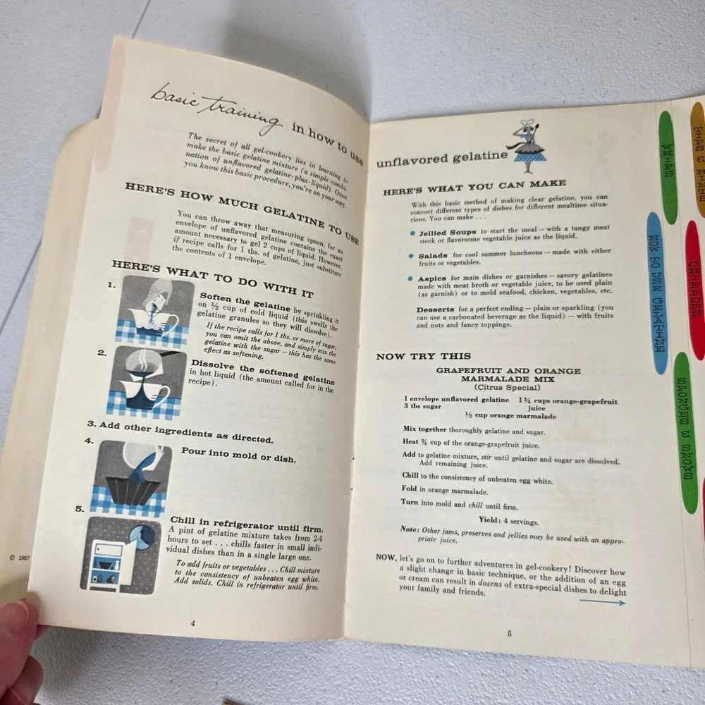 Vintage 50-60s MCM Recipe Booklets Knox Armour Florida Citrus Lot of 4 Retro